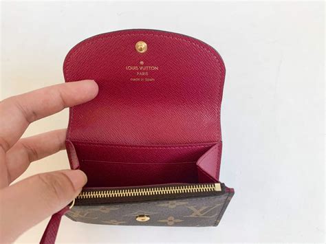 louis vuitton rosalie wallet review|rosalie coin purse louis vuitton.